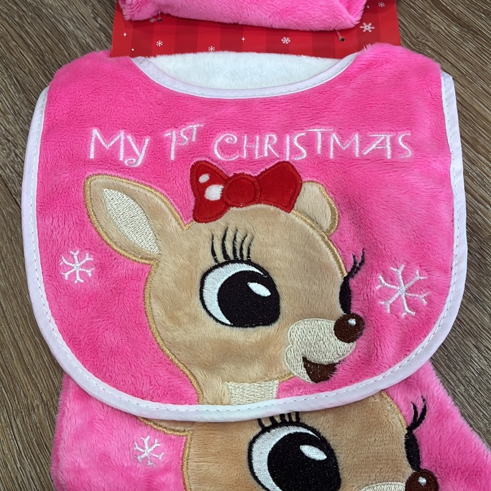 Pink Rudolph Christmas & Stocking Kit - Picture 5 of 5